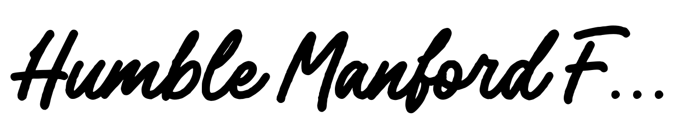 Humble Manford Font Duo Script Solid